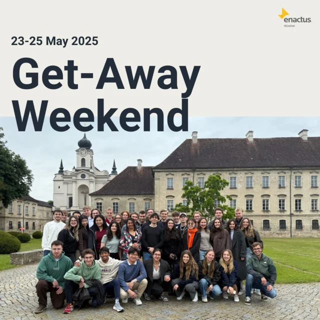 We kicked off the semester with an inspiring retreat at the TUM Akademiezentrum Raitenhaslach! 🌸

To launch this exciting new chapter, we brought together our newest Enactees for a weekend packed with inspiration, collaboration, and plenty of good vibes. From interactive workshops that sparked new ideas to creative teambuilding moments, every minute was a step toward building something great together.✨

We spent our days exchanging knowledge, exploring fresh perspectives, and diving into the values that drive Enactus. Evenings were filled with games, celebrations, and shared moments that brought everyone closer together. 💃

This weekend wasn’t just about onboarding, it was about forging connections, planting the seeds for impactful projects, and demonstrating to our newest recruits what it truly means to belong to a dedicated, mission-focused community.🙌

We’re incredibly excited to see how each of you will shape this journey. The energy you brought with you is exactly what makes our team so special. 💛

#oneenactusgermany #enactusmunich #getawayweekend