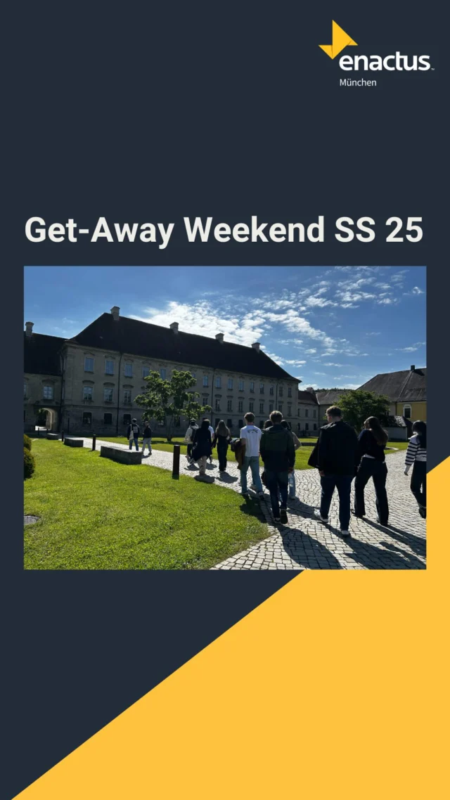 Here’s a little recap of our get-away weekend at the TUM Akademiezentrum Raitenhaslach 🌿

A mix of workshops, team bonding, and good vibes as we welcomed our newest Enactees and kicked off the semester together!

#enactusmunich #oneenactusgermany #getawayweekend